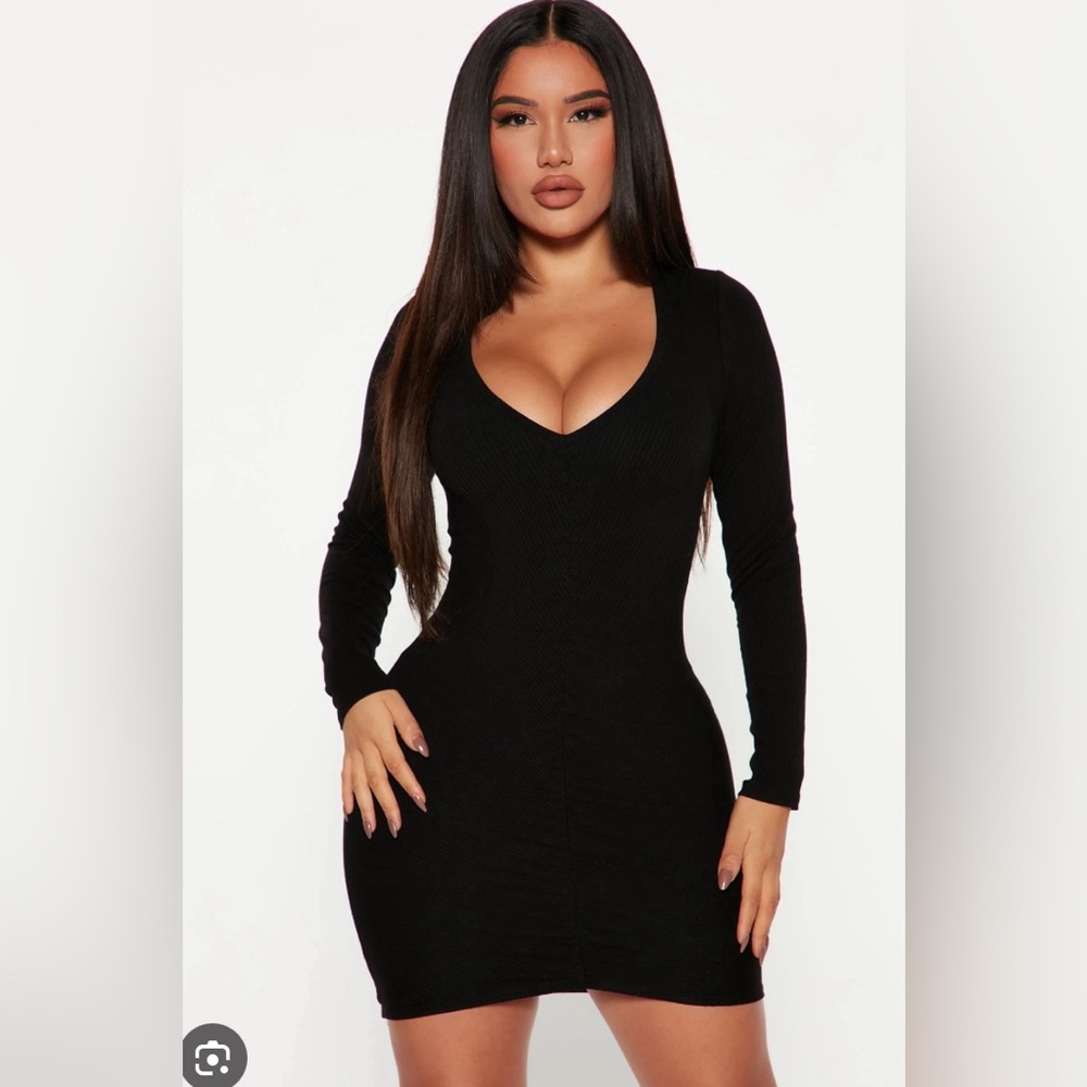 Roxy ribbed mini dress